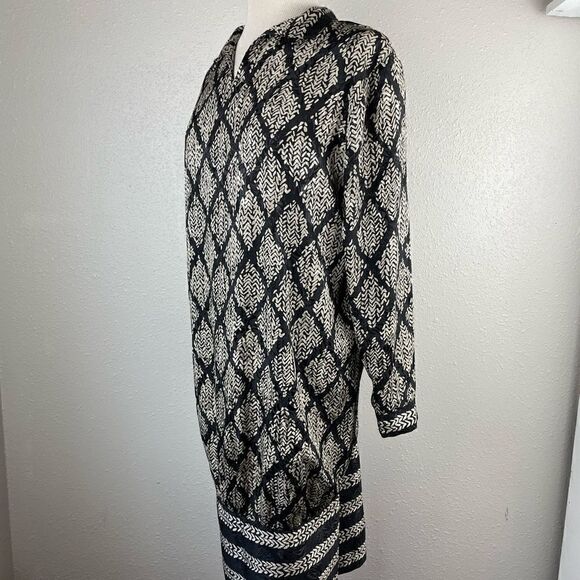 Vintage Caron of Chicago Maxi Dress Size 10 EUC - Picture 4 of 10